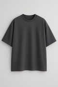 CAMISETA OVERSIZE GRIS BÁSICA