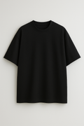 CAMISETA OVERSIZE NEGRA BÁSICA